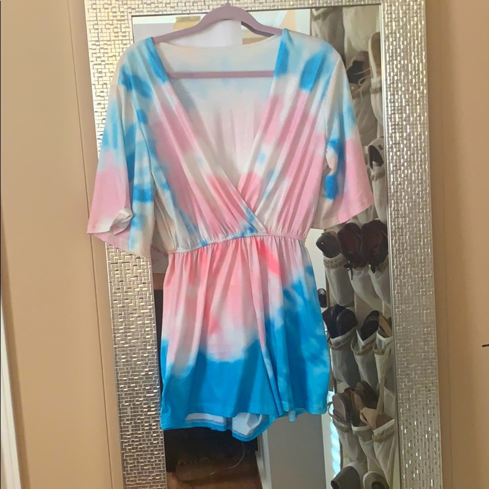 Tie dye romper.